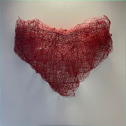 heart of barbed wire - a Paint Artowrk by VOVA